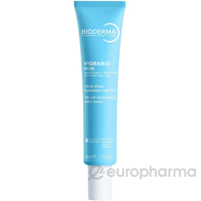 Bioderma Hydrabio Riche Насыщенный увлажняющий крем 40 мл