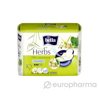 Классические прокладки Bella Herbs Tilia Comfort 10шт.