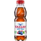 Tassay чай черный Ice tea лесные ягоды 0,5 л