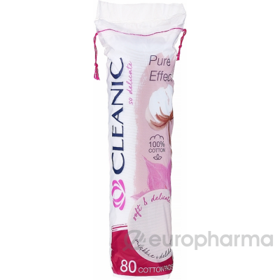 CLEANIC Спонжи ватные №80
