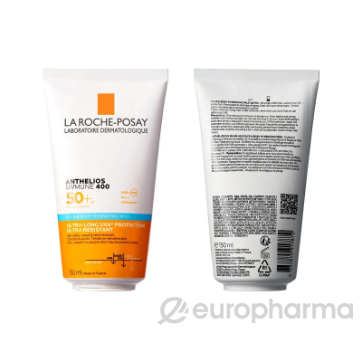 La Roche-Posay ANTHELIOS UVMUNE 400 Молочко солнцезащитное для лица и тела SPF50+ 150 мл