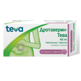 Дротаверин-Тева 40 мг №20 таб