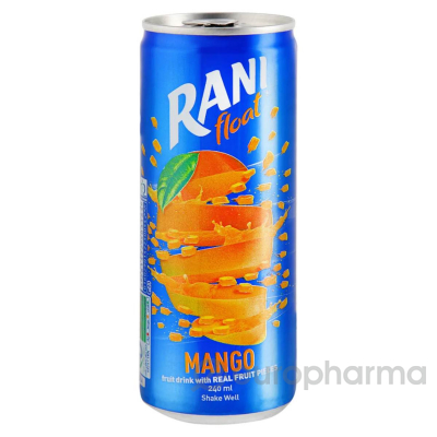 RANI фруктовый напиток без газа с мякотью манго 240 мл ж/б