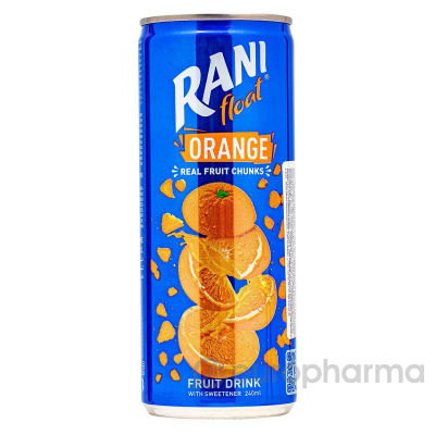 RANI фруктовый напиток без газа с мякотью апельсина 240 мл ж/б