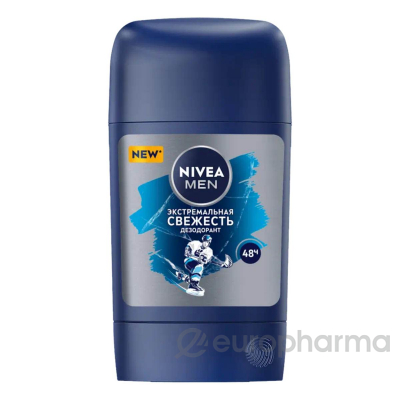Дезодорант «Экстремальная свежесть» серии Nivea Men
