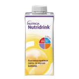 НУТРИДРИНК (ТЕТРАПАК) BANANA 24X200ML