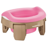 Roxy: Дорожный горшок HandyPotty 3 в 1 бежевый и вкладка розовая