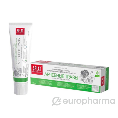 Зубная паста серии Professional «SPLAT (СПЛАТ) MEDICAL HERBS / ЛЕЧЕБНЫЕ ТРАВЫ»