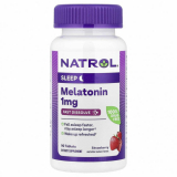 Natrol Мелатонин 1мг №90 быстрораств. табл /6324/