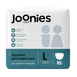 Joonies: Подгузники-трусики для взрослых, размер L (95-120см), 10 шт.