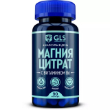 GLS Pharmaceuticals "Магния цитрат с витамином B6" капсулы по 500 мг №90