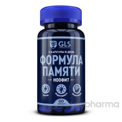 GLS Pharmaceuticals "Ноофит GLS" капсулы по 400 мг №60