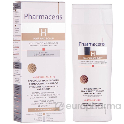 Pharmaceris H Специальный шампунь стимулирующий рост волос H-Stimupurin,, 250 мл