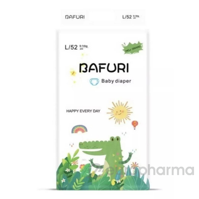 Bafuri ;Подгузники детские  L , 52 шт