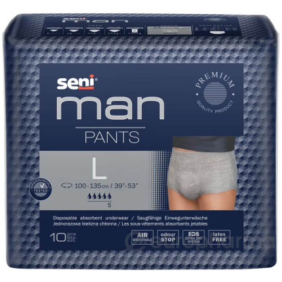 SENI Man Pants Large  по 10 шт Трусики впитывающие