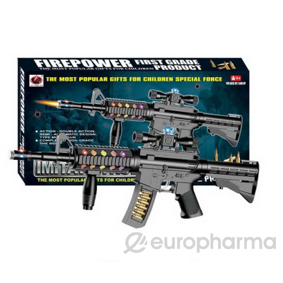 FirePower: Игровое оружие M4A1 со светом и звуком