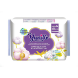 Yunitto Night (ночные) 330mm гигиенические женские прокладки  8 шт