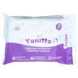Yunitto Влажные салфетки Орхидея 20 шт