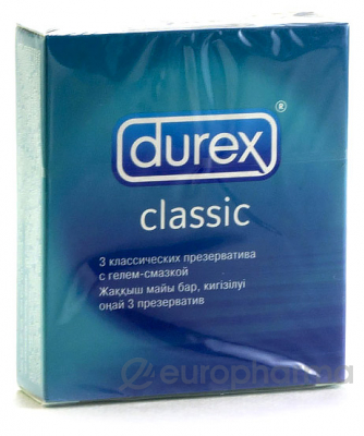 Durex презервативы Classic № 3 шт
