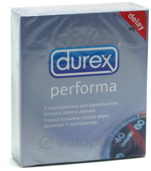 Презервативы Durex Performa №3, (продлевающая смазка) Презервативы Durex Performa №3, (продлевающая смазка)