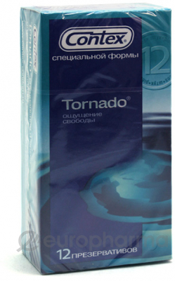 Презервативы Contex Tornado №12, (специальной формы) Презервативы Contex Tornado №12, (специальной формы)