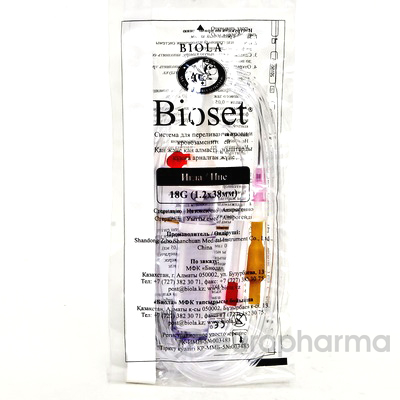 Система для перелив крови и кровезам.Bioset