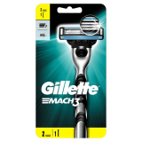 Gillette станок Mach3 2 кассеты ANC0001516