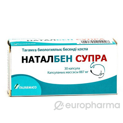 Наталбен Супра №30, капс. Наталбен Супра №30, капс.