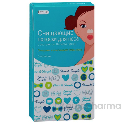 Cettua полоски очищающие для носа №6 Cettua полоски очищающие для носа №6
