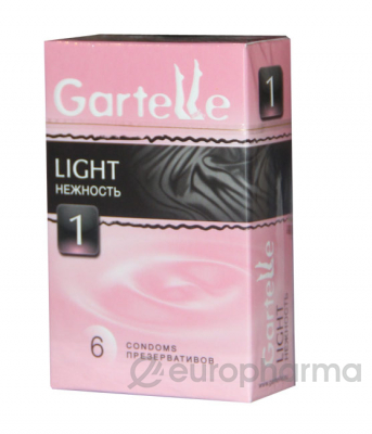 Презервативы Gartelle Light №6 Презервативы Gartelle Light №6