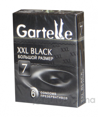 Презервативы Gartelle Black ХХL №6 Презервативы Gartelle Black ХХL №6