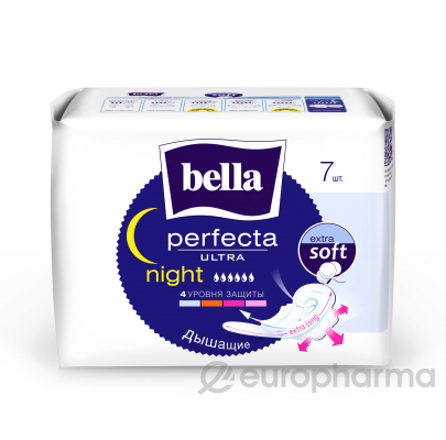 Bella прокладки Perfecta Ultra Night гигиенические № 7 шт
