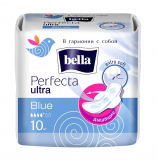 Bella прокладки Perfecta Ultra Blue гигиенические № 10 шт