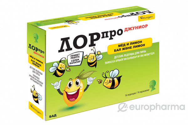 ЛОРпро Джуниор №16, леденцы ЛОРпро Джуниор №16, леденцы