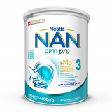 Nestle смесь Nan 3 Optipro молочная для детей с 12 месяцев 400 г